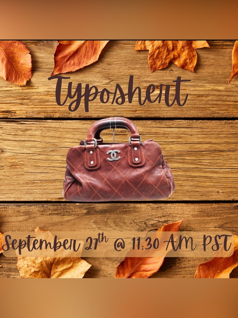 Typoshert Live Listing - Picture 1 of 5